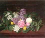 unknow artist Still life floral, all kinds of reality flowers oil painting 05 China oil painting reproduction